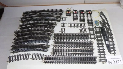 Märklin H0 Bundle 62 Pieces, K-Track and Point, Small Defects, Good -#2121 - Image 1 of 4