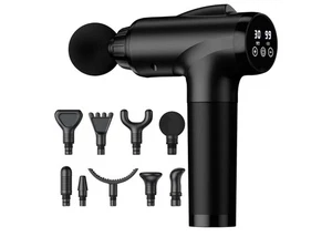 Massagepistole Tiefengewebe, elektrisches Hand-Muskelmassagegerät, hohe Intensität - Bild 1 von 6