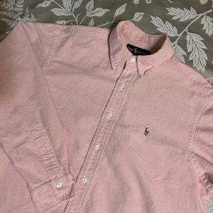 Camisa de vestir Ralph Lauren para hombre 16,5-33 rosa manga larga cuello abotonado caballo - Imagen 1 de 6