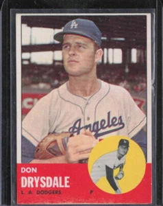 Don Drysdale Baseball Topps #360 Los Angeles Dodgers - Picture 1 of 2
