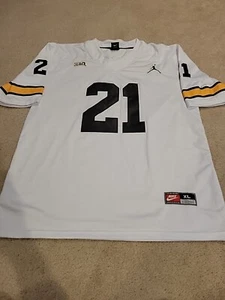 IOWA HAWKEYES #21 HOWARD NIKE FOOTBALL JERSEY XL - Picture 1 of 12