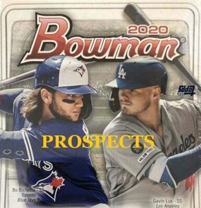 2020 Bowman Prospects Singles