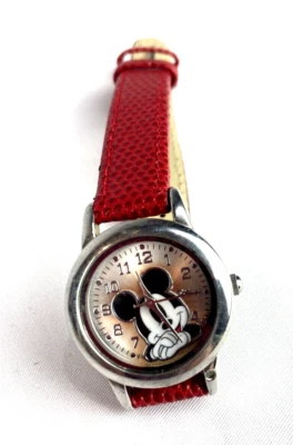 RELOJ Walt Disney Mickey Mouse Accutime MK1018 probado funciona muy bien batería nueva Foto 1 de 4