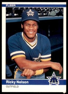 1984 Fleer Ricky Nelson Rookie . Seattle Mariners #615.