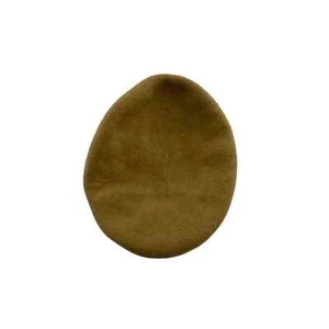 Vintage 80s 90s Tan Woven Turtle K Newsboy Wool Hip Hop kangol style Hat Cap - Picture 1 of 3