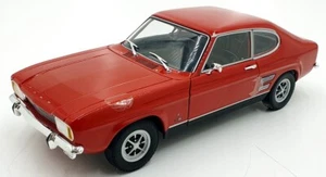 Minichamps 1/18 Scale Diecast 180 089001 - Ford Capri 1969 1700 GT - Red - Picture 1 of 5