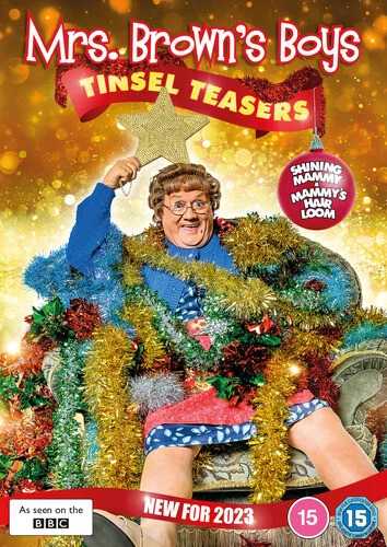 Mrs Brown's Boys: Tinsel Teasers DVD (2023) Brendan O'Carroll cert 15 - Image 1 of 2
