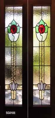 Puertas plegables de vitral Foto 1 de 2