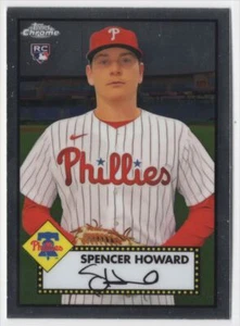 2021 Topps Chrome Platinum Anniversary Spencer Howard Rookie R19 - Picture 1 of 2