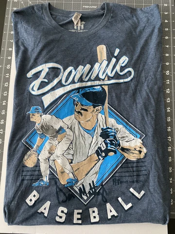 New Pro Merch Don Mattingly DONNIE BASEBALL Men’s XXL T-Shirt Cover