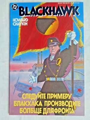 Blackhawk: Book Two Red Snow 1988 DC Comics novela gráfica primera impresión casi nuevo (9,4) Foto 1 de 4
