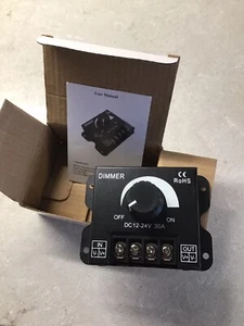 DIAL-DIM-30A 12V / 24V 30A LED Driver Dimmer L85xW62xH35mm - Picture 1 of 4