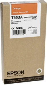Epson Ultrachrome T653A C13T653A00 Orange Original Cartridge 11/2023 - Picture 1 of 1