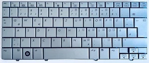 Orig. DE Teclado para HP Mini 2133 2140 Series Plata - Imagen 1 de 2