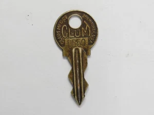 Dodge Brothers Clum Automotive Key DB50 original vintage - Imagen 1 de 4