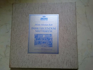 BACH Passio Secundum Matthaeum KARL RICHTER *4LP BOX SET + 35page BOOKLET*NM* - Picture 1 of 12