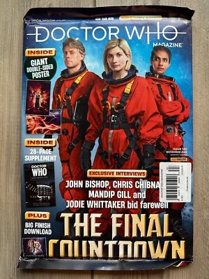 DOCTOR WHO No 583 FINAL COUNTDOWN New Sealed + GIANT DOUBLE POSTER +EXTRAS Guide - Image 1 of 2