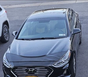 Lebra Hood Protector Mini Mask Bra Fits 2018-2019 Hyundai Sonata 18 19 - Picture 1 of 2