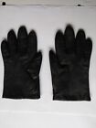 DENTS Women's Black Leather Gloves, Size 7 1/2 - Pre-worn