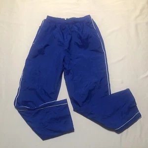 Vintage American Team Sports Pro Celebrity Windbreaker Pants Blue Size Small - Picture 1 of 11