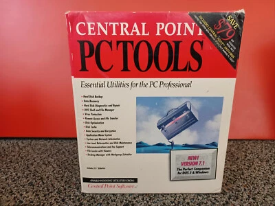 Vintage Central Point PC Tools Utility Software  7.1 - Image 1 of 4