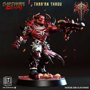 Thar'an Thadu | Dreadblood Heralds | War Demons RPG D&D 3D Printed Miniature - Picture 1 of 2