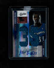 Trevor Booker Absolute Memorabilia ROOKIE PREMIERE MATERIALS Patch Auto RC #/25