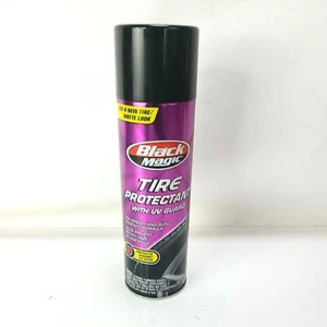 Black Magic New Tire Look Tire Care UV Guard Prevents Haze 15oz Auto Detailing - Picture 1 of 8