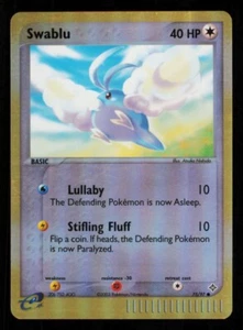 Pokemon Karte Swablu 75/97 Reverse Holo EX Dragon Foil Rare WOTC NM 2003  - Bild 1 von 2