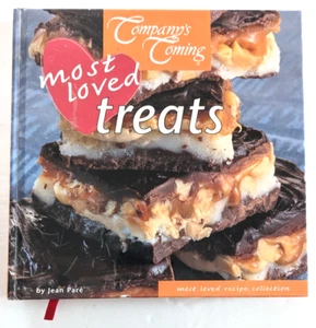 Company's Coming Most Loved Treats By Jean Pare Hardcover Illustrated 2004 128 P - Imagen 1 de 9
