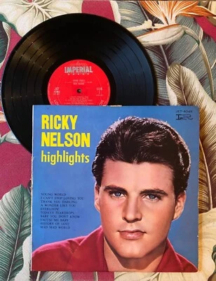 RICKY NELSON HIGHLIGHTS Vol.2 Japan 10”LP - Image 1 of 4