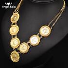New Muslim Arabic Necklace Coin For Women Gold Color Afr Africa Islamic Jewelry