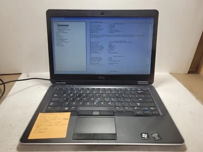 Portátil Dell Latitude E7440 con i5-4300U, 4 GB de RAM para piezas/reparación *LEER #0131 Foto 1 de 4