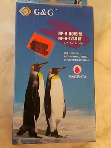 NEW SEALED G & G Magenta NP-B-0075M NP-B-1240M - Picture 1 of 3