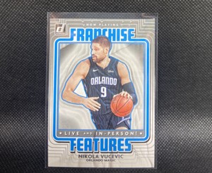 Nikola Vucevic Franchise Features 2020-21 Panini Donruss Basketball #22 Magic 