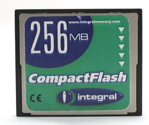 256 MB TARJETA DE MEMORIA FLASH COMPACTA COMPACTFLASH 256 M B  - Imagen 1 de 1