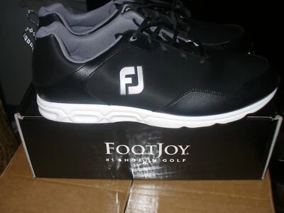 #1 Обувь в гольф Athletics без шипов черный мужчин новый с ярлыками - Изображение 1 из 4