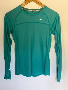 Nike Running Top Miler Dri Fit long sleeve | Ladies | Blue | Small - Picture 1 of 7