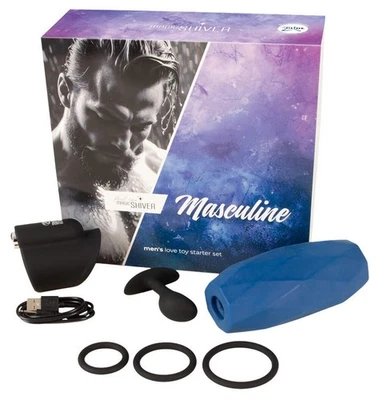 Set per Uomo Scatola Sex toy stimolazione prostata Masturbatore Plug Anello Pene - Immagine 1 di 4