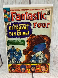 Fantastic Four #41 (1965) – “¡La brutal traición de Ben Grimm!” - Imagen 1 de 9