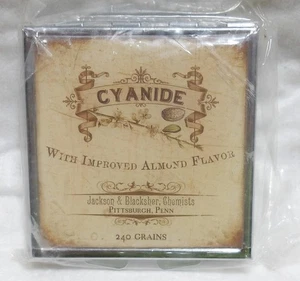 NOVEDAD CAJA PASTILLAS - CIANURO CON SABOR MEJORADO A ALMENDRA - NUEVO EN PLÁSTICO - Imagen 1 de 2