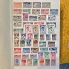 Albanien (Shqiperia) Briefmarken-Sammlung im Album, gestempelt, Motive-Mix