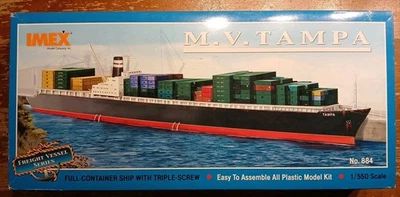 IMAX M.V.Tampa/M.S TOYAMA Bausatz 1:550 Neu/OVP Mega Rarität  - Bild 1 von 3