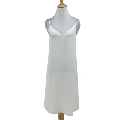 Vestido Babaton para mujer 2XS XXS blanco Aritzia sin cordones correa de espagueti totalmente forrado Foto 1 de 4