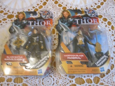 Marvel Studios THOR The Mighty Avenger #08 FANDRAL & #09 MARVEL'S HOGUN 3.75 NUEVO Foto 1 de 4