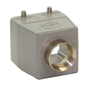 Harting 09300320422 Han B 32B HD Connector Hood, Top Entry, AL, NEMA 4/4X/12 - Picture 1 of 6