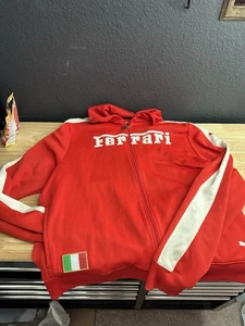 2006 Vintage PUMA Scuderia Ferrari Racing Track Jacket Formula 1 F1 Size XL - Picture 1 of 15