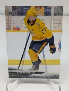 2024-25 Upper Deck Series 1 #107 Ryan McDonagh Clear Cut Nashville Predators - Picture 1 of 2