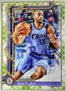 2025-26 Topps Holiday #H116 Nicolas Batum Plaid SP Insert Mint - Picture 1 of 1