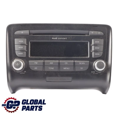 Audi TT 8J Autoradio Lecteur CD Audio Unité De Commande 8J0035186Q - Immagine 1 di 4
